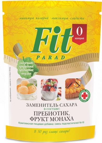 СахЗам Fit Parad №16 дойпак 200г  Фит Парад