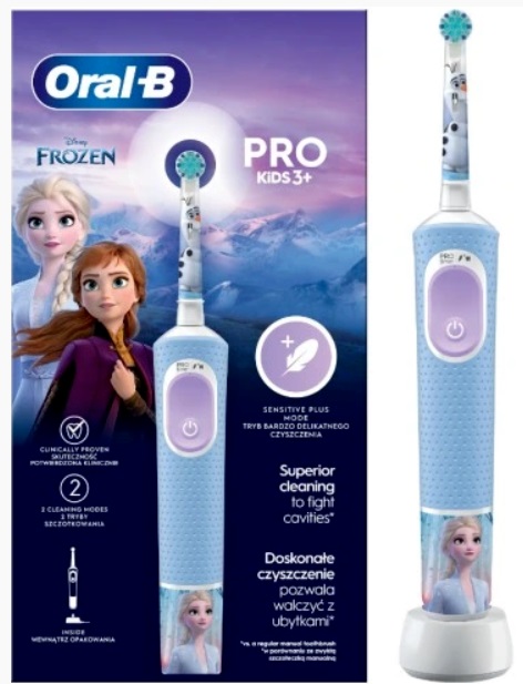 Зубная электрощетка ORAL-B Braun D103.413.2K Frozen арт.80756655