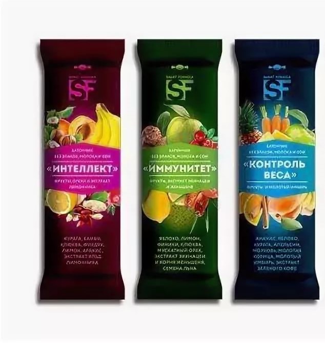 Батончик Smart Formula "Интеллект "Фрукты и экстракт лимонника 40,0