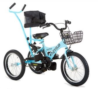 Велосипед для детей с ДЦП KAZVELO-16 трехколесный 5-9лет