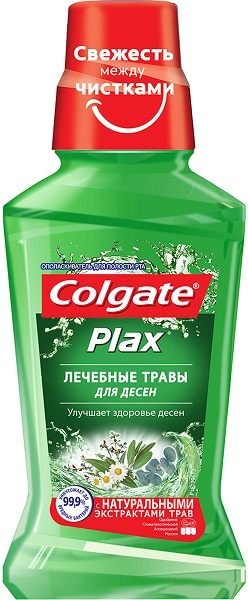 Ополаскиватель для полости рта COLGATE Plax 250 мл Лечебные Травы