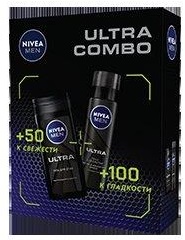 NIVEA MEN Подарочный набор ULTRA Combo для мужчин