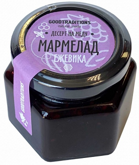 Goodtraditions Мармелад Ежевика 150г ст.банка на меду