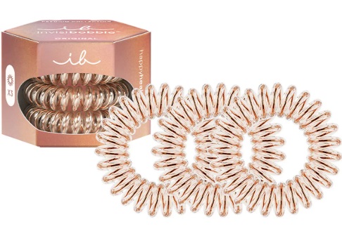 INVISIBOBBLE Резинка браслет для волос Original Premium Bronze Me Pretty 3шт