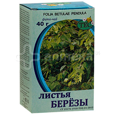 ТЕС Береза лист 40г