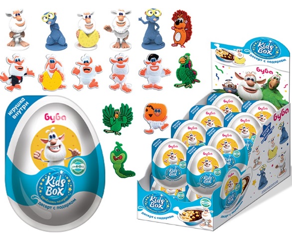 Десерт с подарком KIDS BOX Буба 20г