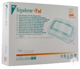 Пластырь Пленочная Повязка+Пад 9см*20см 3M TEGADERM + PAD (3590) Тегадерм