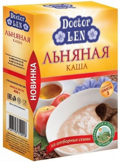 Каша Льняная Doctor Len 400г