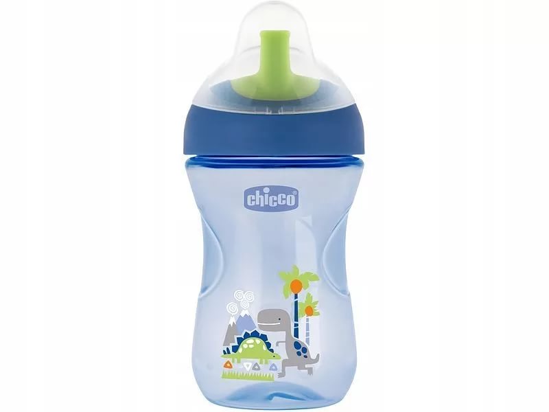 Поильник 12м+ CHICCO Advanced Cup 266мл Непроливайка (цв.в асс.)