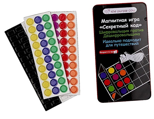THE PURPLE COW 6+ Магнитная игра Секретный код