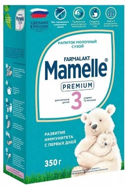 Mamelle Farmalakt Premium 3 Напиток сухой молочный адаптированный с 12 мес. 350г