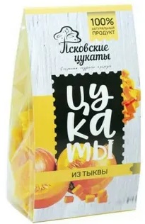 Цукаты из Тыквы 80г Псковские цукаты