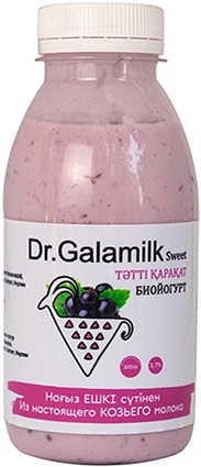 Dr.Galamilk Sweet Биойогурт из козьего молока 300г Смородина