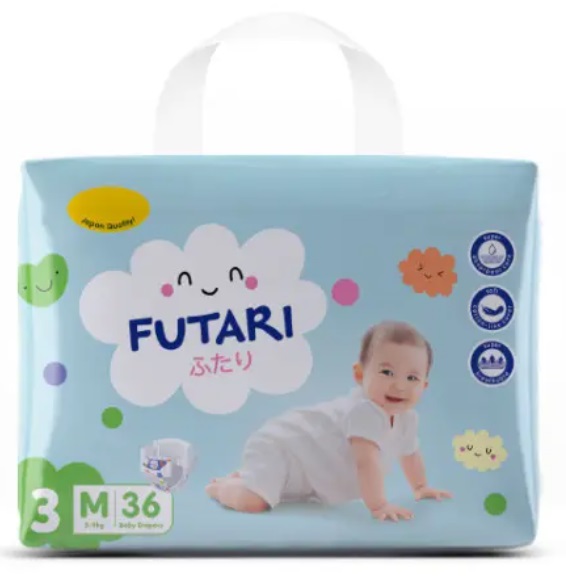 Подгузники для детей FUTARI M36 ( 5-10кг ) 36шт