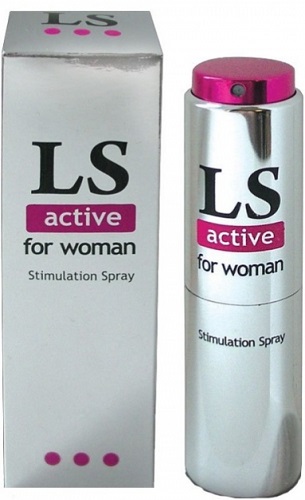 LS Lovespray Active for Woman 18мл Стимулирующий спрей для Женщин