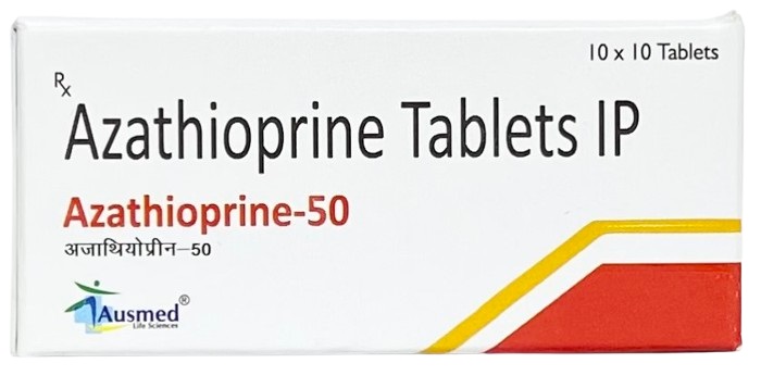 Азатиоприн табл. 50 мг №100 Ausmed Azathioprine (Упаковка)