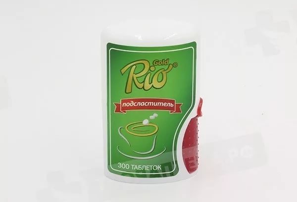 Rio Gold Подсластитель 300таб.дозатор
