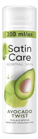 Гель для бритья Satin Care для женщин для нормальной кожи Aloe Vera 200 мл