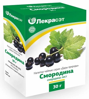 Лекрасэт Смородина обыкновенная листья 30г