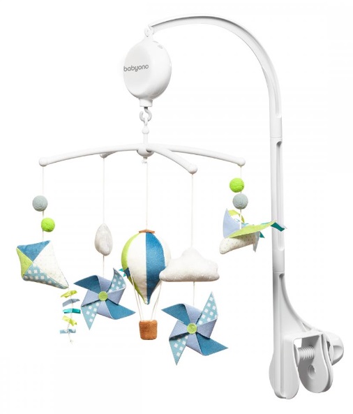BABYONO Мобили карусель с мелодией Ballons арт.795