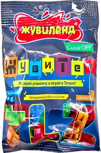 Жувиленд Конфеты желейные ЖувиТет 85г на фруктозе СахарOFF