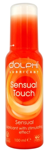 Интимный гель DOLPHI Sensual touch разогревающий эффект 100 мл Лубрикант