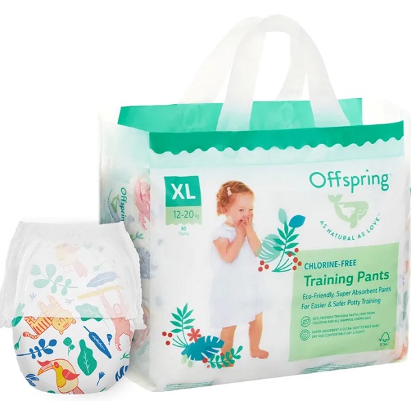 Offspring трусики подгузники для детей Джунгли XL (12-20кг) 30 шт