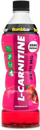 Bombbar Напиток L-Карнитин 2500мг 500мл Гранат