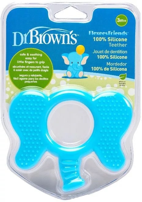 Прорезыватель 3м+ DrBROWNS Слоник