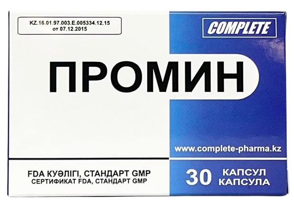 Промин капс. №30 БАД ( заболевание простаты ) (Упаковка)