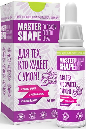 Master Shape Заменитель сахара №29 30мл Лесной орех