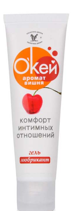 Лубрикант ОКЕЙ Аромат Вишня 50 г Гель-смазка