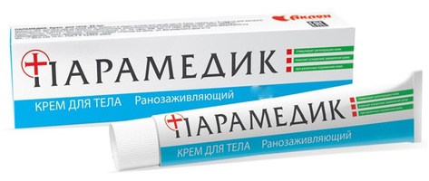 Парамедик крем 50 мл ранозаживляющий ( дексапантенол 5% + хлоргексидин и травы )