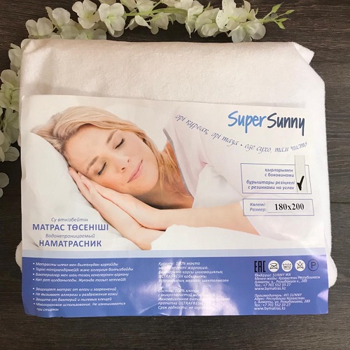 SUPER SUNNY Наматрасник водонепроницаемый 180*200