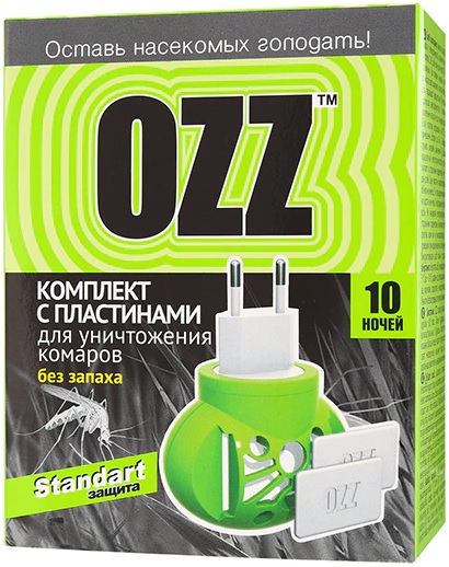 Жидкость от Комаров для фумигатора OZZ Standart 10 ночей