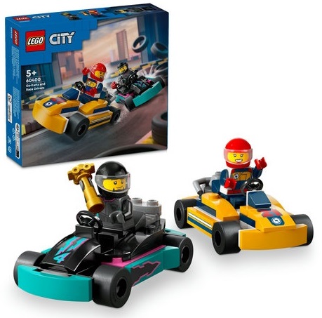 LEGO Конструктор Город гонщики на картингах арт.60400
