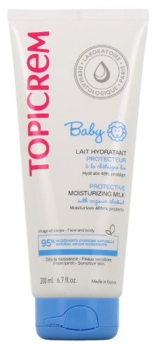Topicrem Baby Защитное увлажняющее молочко для тела 200мл