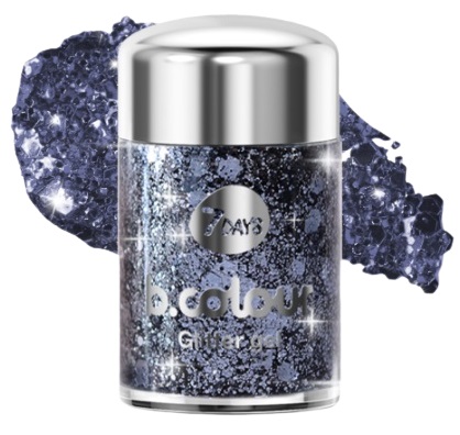 7 Days B.COLOUR DS Гель глиттер для лица и тела mini 03 Ghost bride