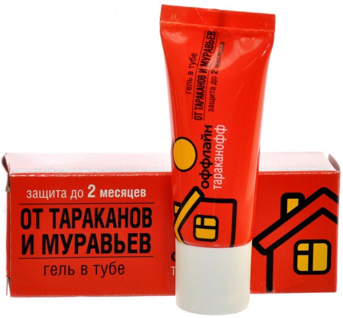 Тараканофф Оффлайн Гель от тараканов и муравьев туба 20 мл