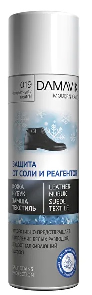 Защита обуви от соли и реагентов DAMAVIK 250мл