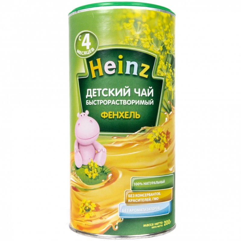 Хайнц Чай детский Фенхель 200г растворимый