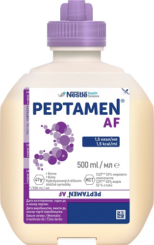 Nestle Peptamen AF 500мл Нейтральный  &