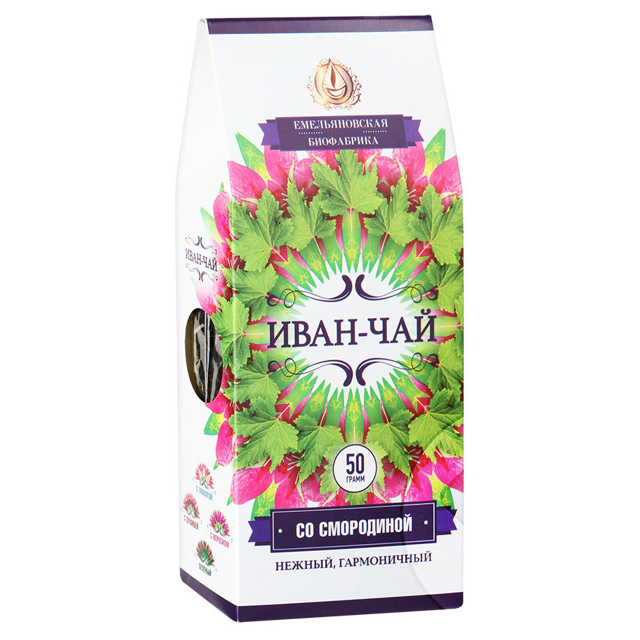 Иван- чай Смородина 50г ферментированный Емельяновская Биофабрика