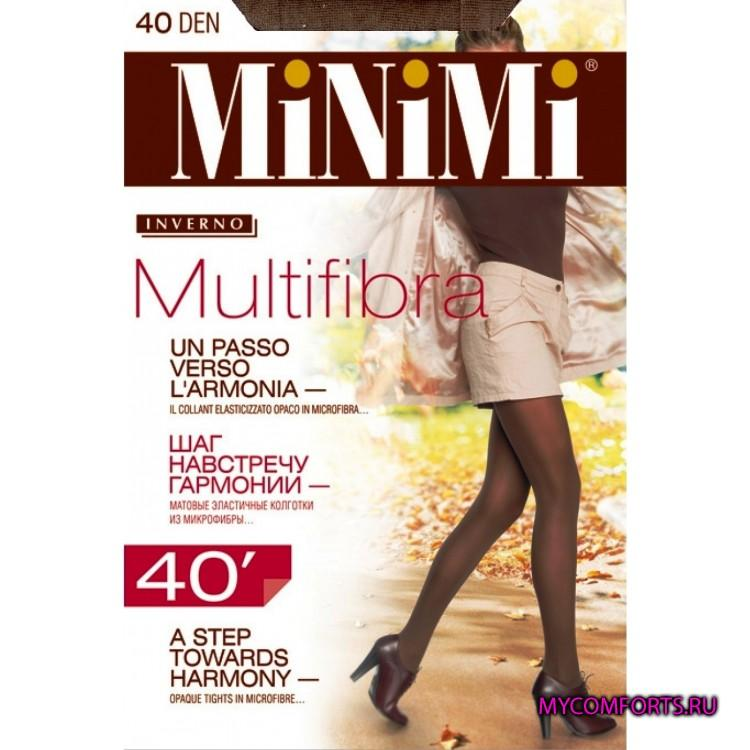 MINIMI Колготки 40 den Multifibra Fumo 2-S